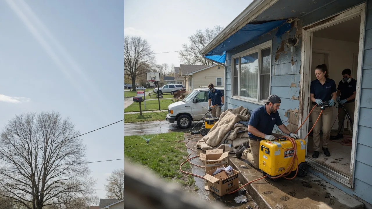 Basement Flood Cleanup in Pope, MS near me